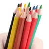 Lápices de Colores Mini de 12 Colores para Estudiantes de Primaria, Lápices de Colores Especiales para Niños, Suministros de Set de Papelería para Dibujo, Plumas en Stock al por Mayor