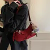 Bolso de Hombro Trendy Estilo Coreano para Mujer 2026 Nuevo Versátil de Alto Valor Bolso Cruzado de Nicho de Gama Alta