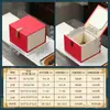 Caja de brocado de velcro cierre adhesivo caja de brocado caja de embalaje para tetera grande y pequeña tapa de taza de anfitrión cuenco porcelana embalaje antiguo caja vacía