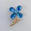Broche Pequeño de Aleación con Pedrería Transfronterizo, Accesorio para Ramillete, Pin de Moda Versátil, en Stock del Fabricante