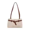 Otoño 2026 Nuevo Elegante Color Sólido Simple Moderno Bolso de Mano para Hombro Estilo Coreano Diseño de Nicho Bolso para Hombro/Axila