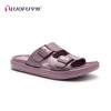 Luo Fu LUOFU Nuevas Sandalias y Pantuflas para Mujer Verano Simples para Exteriores Antideslizantes Ajustables Birkenstocks Zapatos de Eva