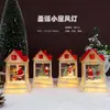 Nuevo producto transfronterizo: Árbol de Navidad luz nocturna brillante, caja de música, decoración de escritorio creativa, estilo caja de regalo con lazo de Navidad