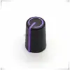 Tapa de Perilla de Doble Color para Mezclador, Tapa de Perilla de Potenciómetro, Perilla de Ajuste de Interruptor Codificador, Tapa de Potenciómetro de Tarjeta de Sonido