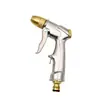 Suministros del Fabricante Pistola Corta de Cobre Electrochapado Pistola de Agua Pistola de Agua para Lavado de Autos Pistola de Agua de Alta Presión Herramientas de Jardín Riego de Flores Irrigación Pistola de Metal