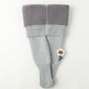 Estilo Inverno Floral Meninas Princesa Meia-calça Calça Quente Bebê Crianças Leggings Lã Espessada