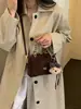 Bolso de cadena con diseño único de patrón de diamante para mujer, nueva versión coreana 2026, bolso de mano versátil, bolso de hombro, bolso cruzado, transfronterizo