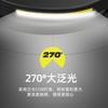 Nueva lámpara frontal de inducción para exteriores, con carga USB, impermeable, con doble fuente de luz, para correr de noche, senderismo y acampada.