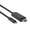 Tipo c USB 3.1 C a Displayport revolución HDMI macho HD adaptador AV 1.8 m