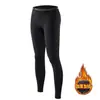Calça Longa Fitness Transfronteiriça Esportiva Corrida Secagem Rápida Treinamento Esportivo Futebol Forrada com Fleece Camada Base Ao Ar Livre Justa Calça Longa em Estoque