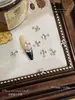 Decorações de Nail Art em Formato de Cruz com Diamantes, Acessórios de Unha Gótico Brilhantes Tendência em Liga de Strass Usáveis, Strass para Unhas Atacado
