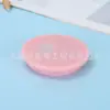 Fornecimento direto da fábrica tampa para copo de cola com canudo 12/16oz tampa de copo Mason anel de vedação de silicone com furo tampa de copo de chá de leite