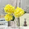 Hortênsia Artificial de 3 Cabeças tipo Doce, Flores Artificiais para Buquês de Casamento, Arte Floral Feita à Mão para Decoração de Salão de Casamento, Parede de Flores e Arranjos de Chão DIY
