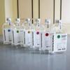 Garrafa plana INS, suco de frutas e vegetais recém-espremidos, embalagem, copo, garrafa de comida leve, garrafa de bebida descartável, garrafa de plástico PET, copo de leite e chá