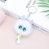 Encantador Dibujo Animado de Celebridad de Internet Colgante de Llavero de Peluche para Mochila Cadena de Teléfono Accesorio Pequeño