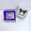 Atacado de Fábrica Relógio Infantil Luminoso Sanrio Relógio de Gelatina Kuromi Coração de Menina Desenho Animado Relógio de Quartzo Luminoso