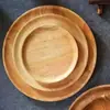 [Artículos Seleccionados] Bandeja de Té para Comedor, Plato para Frutas, Plato para Postre, Bandeja de Té, Plato para Frutas, Plato de Madera para Hotel de Café