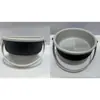 Caja de Almacenamiento para Brochas de Maquillaje, Tazón para Limpiar Pinceles de Maquillaje, Estante de Almacenamiento para Esponjas de Silicona, Artefacto Integrado para Limpieza y Secado