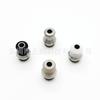 1 Pieza/1 Kit 510 ébano PEEK acero inoxidable plástico boquilla de succión