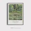 Pinturas Decorativas Van Gogh Monet com Molduras para Sala de Estar, Quarto, Hall de Entrada, Sofá, Corredor, Hotel, Arte em Tela a Óleo Minimalista Artístico