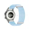 Adecuado para correas de reloj Huawei, Xiaomi, Samsung, correa de nailon de dos secciones transpirable con sensación de nube, pulsera de repuesto unisex