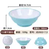Tazón Comercial de Melamina Doble Color para Fideos, Engrosado, Resistente al Calor, Irrompible, Tazón de Bambú para Fideos, Tazón Especial para Restaurantes de Fideos, Tazón de Sopa Ramen Estilo Chino