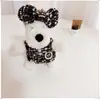 [Solo Ropa] Ropa para Cachorros West Highland Accesorios Lindos Suéter Sombrero Set de Abrigo