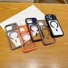 Adequado para Capa de Celular Magnética Nova para Iphone17, Apple 16Promax Transparente de Alta Qualidade Criativa Capa Protetora