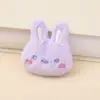 Accesorios de Conejo Bordados de Felpa Color Accesorios DIY Bufanda Bolso Zapatos y Calcetines Broches Accesorios Regalo a Mano Funda para Teléfono Móvil