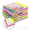 Color cuadrado origami 100 hojas de papel cortado a mano para niños DIY corte de papel origami