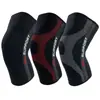 Joelheiras Esportivas com Suporte de Mola para Montanhismo, Corrida e Ciclismo, Mangas de Perna de Suporte Antiderrapantes de Silicone, Protetores de Joelho de Compressão Elástica