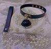 Lencería sexy Diadema de orejas de gato con campana Pinza para el pelo Tocado Pin de Año Nuevo Diadema Joyería Látigo SM Racket de plumas