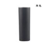 Copo Isolado Portátil de 20oz Sublimação Copo Reto Copo Adelgaçante Copo Reto de Aço Inoxidável Isolado e Frio Copo para Carro