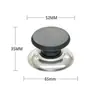 Tapa Universal Redonda Plana Antideslizante Antiescaldado para Tapa de Olla Cerámica Acero Inoxidable Vidrio Mango