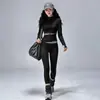 Conjunto de Yoga de Dos Piezas para Mujer con Cuello Alto, Chaqueta Corta de Fitness, Pantalones Deportivos Ajustados de Cintura Alta para Glúteos de Durazno, Traje Deportivo