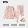Ropa interior térmica de algodón puro Clase A para niños Otoño, conjunto de mallas y tops para niña, nuevo estilo fino Otoño/Invierno, Oferta Especial de Bienestar
