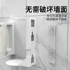 Parche Adhesivo para Estante de Baño, Estructura de Producto de Plástico con Adhesivo Sin Costuras, Diseño de Doble Gancho, Seguro y con Capacidad de Carga, Duradero y No Se Caerá