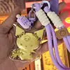 Bolsa de Teléfono Colgante de Dibujos Animados Lindos Kuromi Kt Hello Kitty Oro Puro 999 Nuevo para Regalo del Día de San Valentín