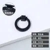 Wg6Q Manija Negra Simple Moderna en Forma de T para Armario, Gabinete, Zapatero, Cajón, Extensión de Manija para Puerta de Armario