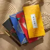 Cuaderno de Registro de Viaje Personalizado con Sellos de Estilo Nacional Temáticos de Palacio, Libreta de Registro en Blanco para Documentos de Despacho de Aduanas