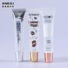 8/10/15ml envase de cosméticos tubo vacío transparente fabricantes tubo de brillo labial personalizado tubo de plástico de boca oblicua manguera de embalaje