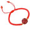2021 Año del Buey Dragón caballo oveja perro pulsera de cinabrio año de nacimiento cuerda roja pulsera de cinabrio hombres y mujeres entrega de una pieza mano