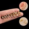 Henson nuevo colgante de amor telaraña clavo para cartílago de acero inoxidable barra gruesa piercing para cartílago aretes de moda