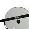 Collar de Amor Cuerda de Tracción para Mujer Cadena para el Cuello Correa para el Cuello Cadena Anillo para el Cuello Collar Gargantilla Cadena para la Clavícula Anillo para el Cuello Cuerda para la Clavícula
