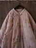 Estilo Novo de Inverno: Novo Estilo Chinês Estilo Nacional Sarja Algodão Botões Feitos à Mão Comprimento Médio Algodão de Fibra Longa de Xinjiang Casaco 51500