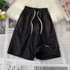 Shorts de secagem rápida de cinco pontos Shorts masculinos 2024 Novo verão fino moda respirável moda calças de secagem rápida masculinas Shorts de marca da moda