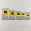Cubierta Impermeable para Identificación Cubierta Suave para Credencial de Autobús Empleado Exposición Estudiante Identificación Pvc Cubierta para Tarjeta de Vacunación Cubierta para Tarjeta Cubierta de Marca