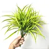 Flores Artificiales y Plantas Verdes de Venta Caliente Transfronteriza, Hierba Agave de Tallo Único, Exhibición de Ventana Exterior, Decoración de Sala de Estar para el Hogar, Pared de Plantas
