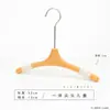 Tienda de Ropa con Logo Personalizado Colgador Acrílico Integrado con Punta para Niños Colgador de Plástico para Ropa de Niños Pinzas de Plástico para Colgar Pantalones