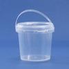 Cubo de plástico sellado de 0,75 L, espesado, al por mayor, para mariscos, salsa encurtida cruda, aperitivos, nueces, leche, té, cubo para llevar.